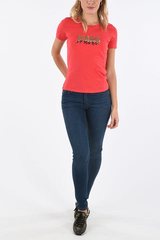 ARMANI JEANS Sequined T-shirt
