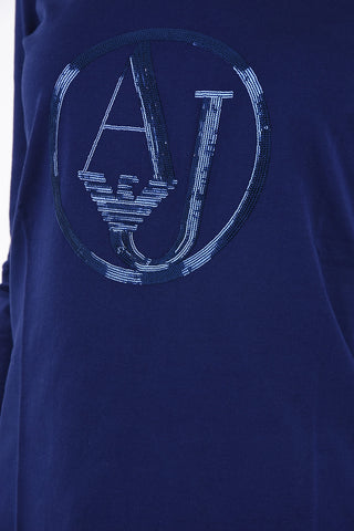 ARMANI JEANS Sequined T-shirt