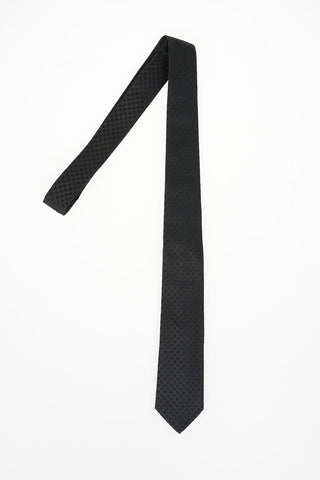Silk Tie with Polka Dots
