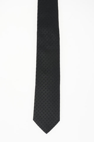 Silk Tie with Polka Dots