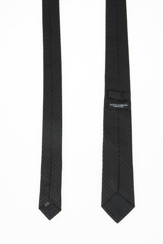 Silk Tie with Polka Dots