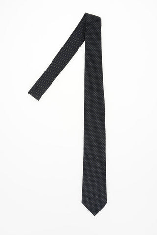 Silk Tie with Polka Dots
