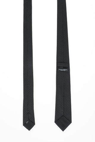 Silk Tie with Polka Dots