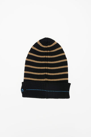 Virgin Wool Striped Hat