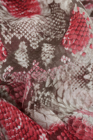 200x85cm Snake Printed Stole