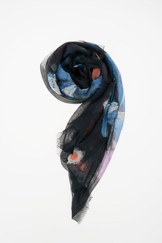 COLLEZIONI Silk Print Foulard