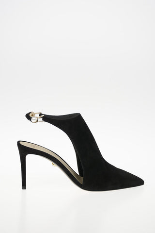 Suede KAIA Mules 9cm