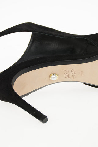 Suede KAIA Mules 9cm