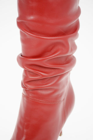 Stivali Pull On IDA in Pelle 7cm