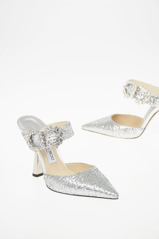 Glittery SMOKEY Mules 10cm