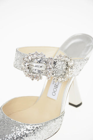 Glittery SMOKEY Mules 10cm