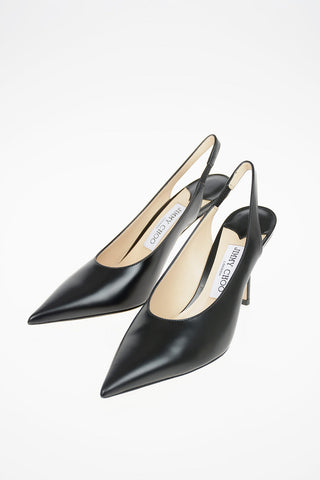 Leather IVY Slingbacks 8.5cm