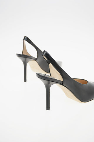 Leather IVY Slingbacks 8.5cm
