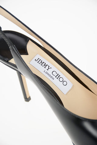 Leather IVY Slingbacks 8.5cm