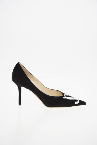 Suede LOVE JC Pumps 8.5cm