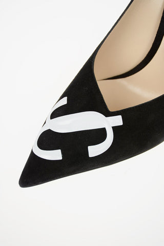 Suede LOVE JC Pumps 10cm