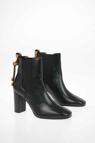 Leather HUXLEY Pull On Booties 9cm