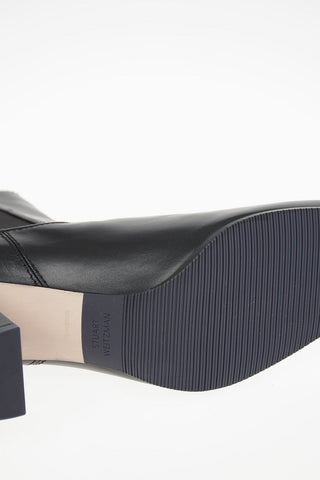 Leather HUXLEY Pull On Booties 9cm