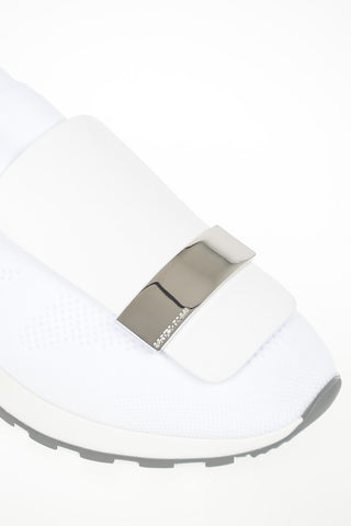 Sneakers Pull On SR1 RUNNING PATCH in Tessuto Stretch