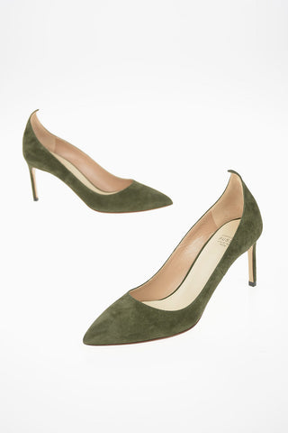 Suede Pumps 8cm