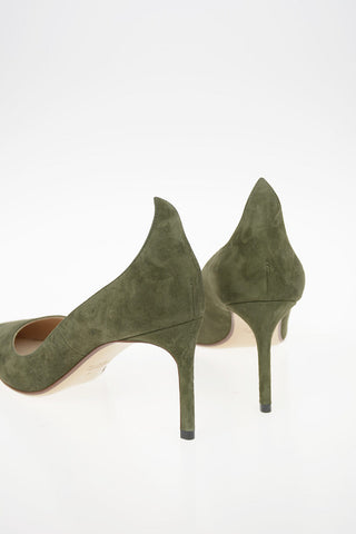 Suede Pumps 8cm