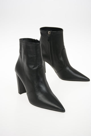 Leather Booties 9cm