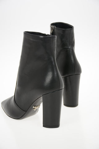 Leather Booties 9cm