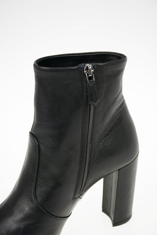 Leather Booties 9cm