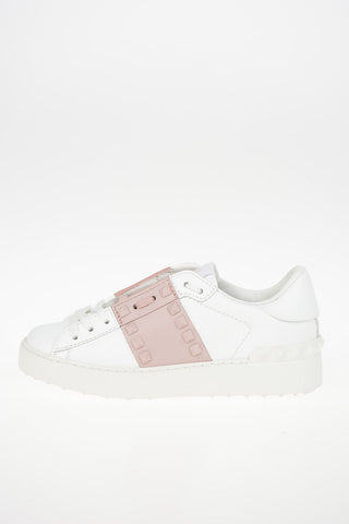 GARAVANI Leather ROCKSTUD UNTITLED 11. Sneakers