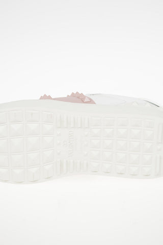 GARAVANI Leather ROCKSTUD UNTITLED 11. Sneakers