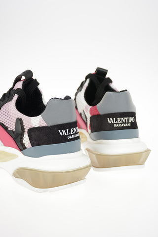 Sneakers in Tessuto Camouflage