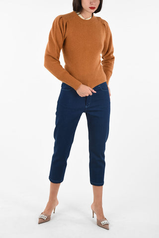  maglia a collo alto COLROY in cashmere con maniche juliet