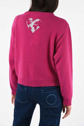 cashmere SAVE ME crew-neck sweater
