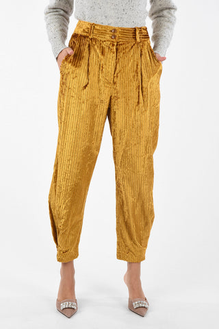 corduroy high-rise pants