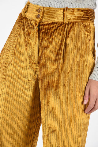 corduroy high-rise pants