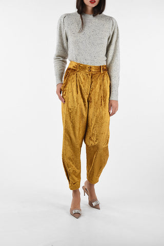 corduroy high-rise pants