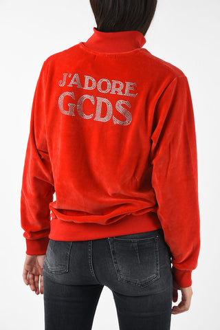 Chenille J’ADORE Full Zip Sweatshirt