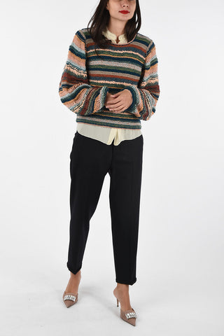 flounce Sleeve ELECTRA Sweater