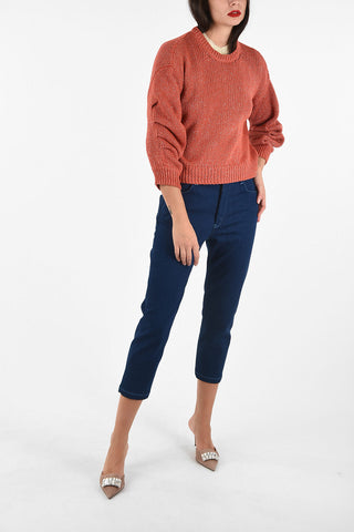 Maglia Manica Drappeggiata LINA con Dettagli in Lurex