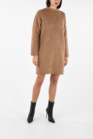 knit mini dress