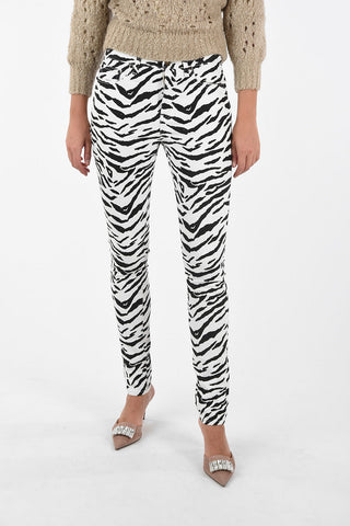animal Printed skinny fit jeans