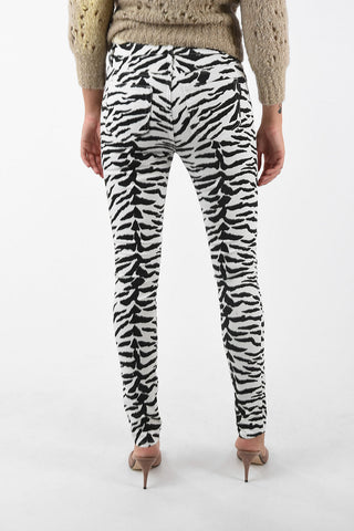 animal Printed skinny fit jeans