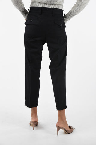 high-rise comfort fit GIO single pleat pants