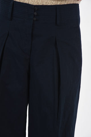 Wide leg high-rise pants