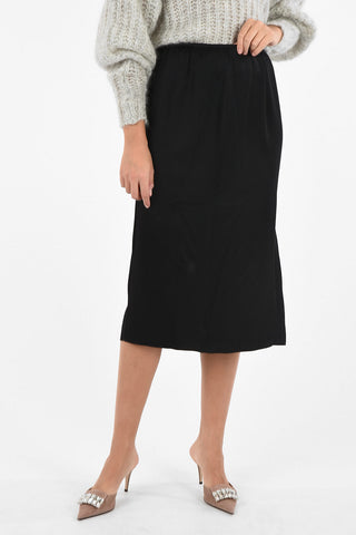 pencil Skirt with Frontal Split