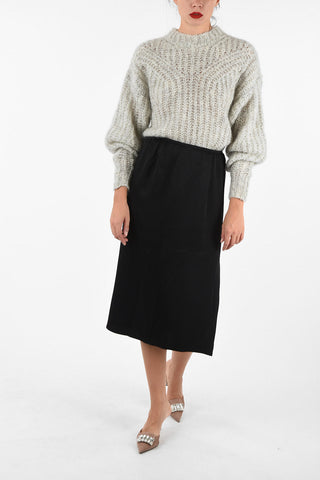 pencil Skirt with Frontal Split