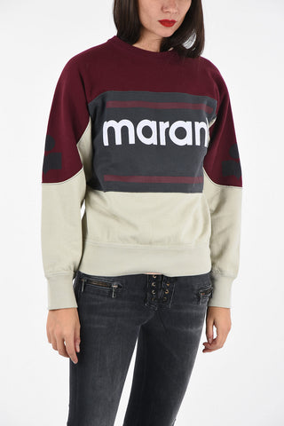 Printed crewneck sweatshirt