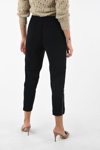 Pantaloni Cargo con Zip alla Caviglia