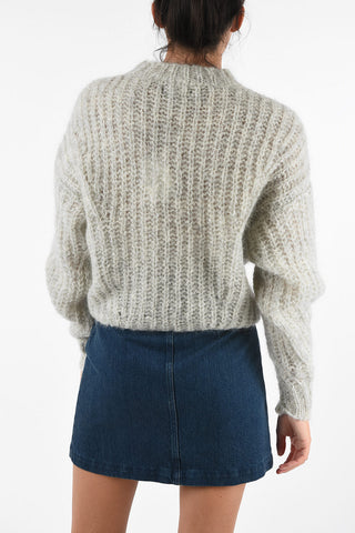 cable knit crew-neck  INKO sweater
