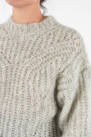 cable knit crew-neck  INKO sweater